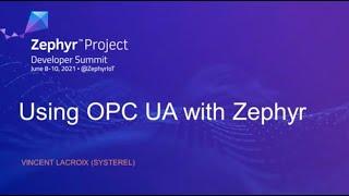 Using OPC UA with Zephyr