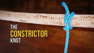How to Tie the Constrictor Knot in UNDER 60 SECONDS!! | How to Tie a Hitch Knot