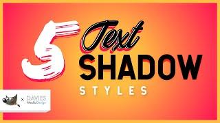 5 Easy and Awesome Text Shadow Effects in GIMP