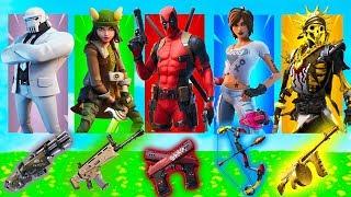 *NEU* die ,,ZUFÄLLIGE BOSS" Skin Challenge mit DEADPOOL in Fortnite Deutsch