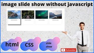 image slider without javascript