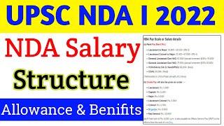 NDA SALARY 2022 | nda salary kitni hoti hai | upsc NDA salary
