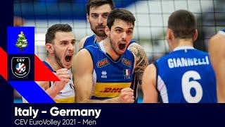 Italy vs Germany I CEV EuroVolley 2021 Men I Holidays Special