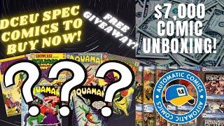 Spec Comics To Buy Now! | Free Giveaway! | $7,000 Comic Unboxing!