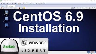 CentOS 6.9 Installation + VMware Tools on VMware Workstation [2017]