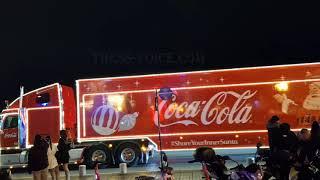 Χριστουγεννιάτικο φορτηγό Coca Cola - Θεσσαλονίκη