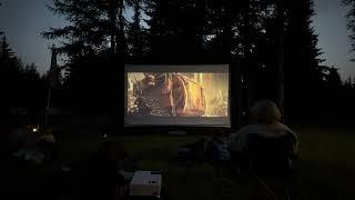 Is the VEVOR 24FT Inflatable Movie Screen the ultimate outdoor entertainment setup?