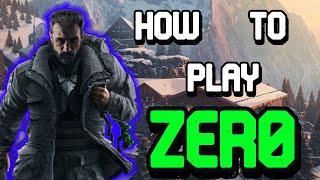 HOW TO PLAY ZERO CORRECTLY | Rainbow six siege