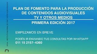 Capacitación / Concursos Plan de Fomento a la TV y otros medios // #Streaming