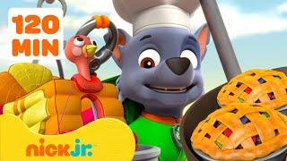 PAW Patrol Pups Save the Thanksgiving Parade! w/ Rocky | 2 Hours | Nick Jr.