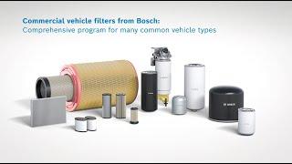 Commercial Vehicle Filters from Bosch