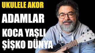 Adamlar - Koca yaşlı şişko dünya ( Ukulele Akorları )