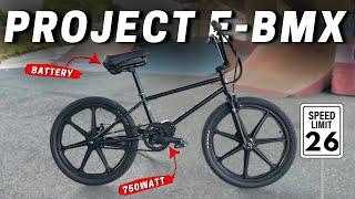 MEET THE OLD SCHOOL ELECTRIC BMX!