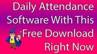 Daily Attendance Software Free Download