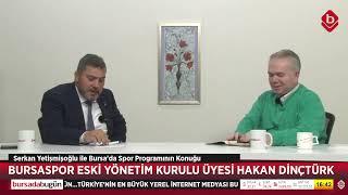 Bursa'da Sporun konuğu Hakan Dinçtürk