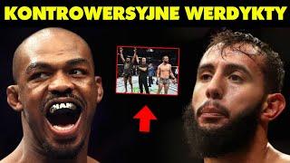 3 NAJBARDZIEJ KONTROWERSYJNE WERDYKTY W UFC | MMAPUNCH