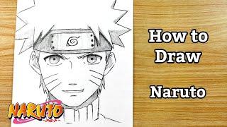 Anime Tutorial | How to draw naruto | drawing step by step