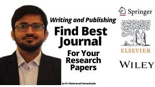How to find best journals for research papers? Journal suggester . Find journal for your articles.