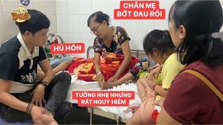 Mẹ Khương Dừa đạp gai thôi mà rất nguy hiểm, cũng may trị kịp thời và đã hồi phục