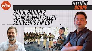 Was Rahul Gandhi right on claims about no compensation to slain Agniveer's family?