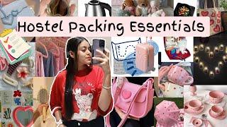 Hostel Packing Essentials || Hostel packing list for girl's 🪐🫧 || Niharika kumari ||