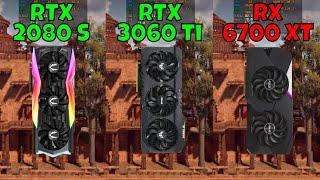 RTX 2080 Super vs RTX 3060 Ti vs RX 6700 XT (Benchmark in 10 Games at 1080p) 2024