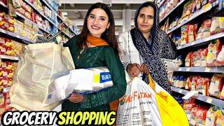 Monthly Grocery Shopping ️| Itna sab ly liya ami se dant pari | NA88