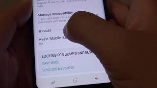 Samsung Galaxy S8: How to Enable / Disable Avast Mobile Security