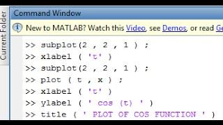 How to make graphs in MATLAB