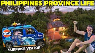 SURPRISE BEACH HOME VISITOR! Becoming Filipino Province Life (Cateel, Mindanao)