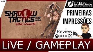 Shadow Tactics: Aiko's Choice [XBOX SERIES X] Primeira Gameplay Review - Daedalic Entertainment