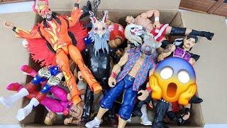 BIG BOX OF CUSTOM WWE ACTION FIGURES