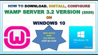 DOWNLOADING,INSTALLING AND CONFIGURING WAMP SERVER
