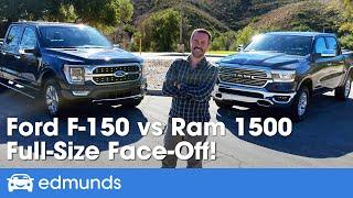 Ford F-150 vs. Ram 1500 | Full-Size Truck Comparison Test | Two of the Most Popular Trucks Face Off