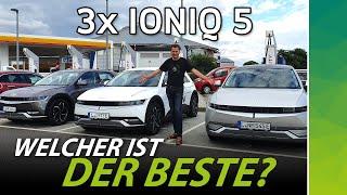 Hyundai IONIQ 5: drei Varianten im großen Vergleich | Reichweite & Aufladen