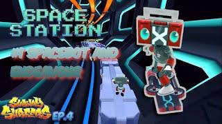 Subway surf Space all bot all board #1 Spacebot and Endeavour