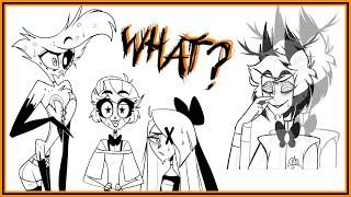 Alastor Can Detach His WHAT (Hazbin Hotel comic dub)