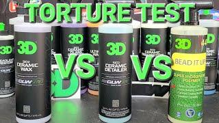 [TESTED] 3D Bead It Up, SIO2 Detailer, & SIO2 Wax vs The Gauntlet