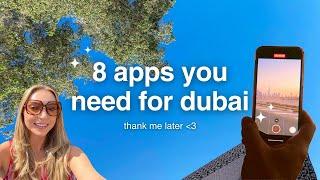 8 apps you NEED for living in dubai ️ | katy priscott