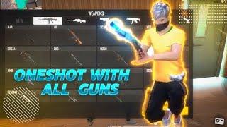 op headshot gameplay ALL GUNS || gw sonu 72 || free fire