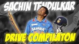 Sachin Tendulkar Drive Compilation | Master Blaster Sachin Tendulkar Batting | Cricket Visuals