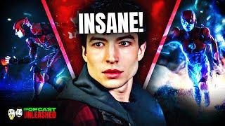 Brain-dead Ezra Miller FIRED from The Flash because his Criminally Insane actions.