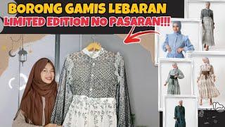 SHOPEE HAUL GAMIS LEBARAN MURCE LIMITED EDITION !!! DIJAMIN MODELNYA GAK PASARANNN