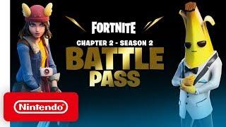 Fortnite Chapter 2: Season 2 - Battle Pass Trailer - Nintendo Switch