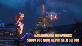 Naganohara fireworks you have never seen before | Genshin Impact | Yoimiya