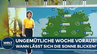 WETTER: Grau, nass und kalt! Tiefdruckgebiet entfaltet Herbststimmung in ganz Deutschland