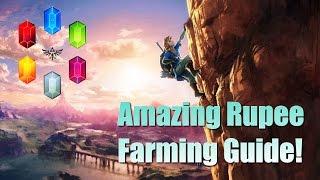 Breath of the Wild Guides - AMAZING Rupee Farm!!! ~700 rupees in 2:30!