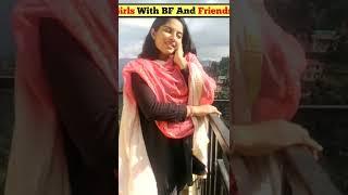 Girls With Boyfriend Vs Friends | shimla girl shorts | girls vs boys memes | #shorts