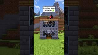 Minecraft Easy Automatic Cow Farm - Java Bedrock #shorts