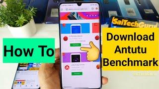 How to download antutu benchmark application in any android phone